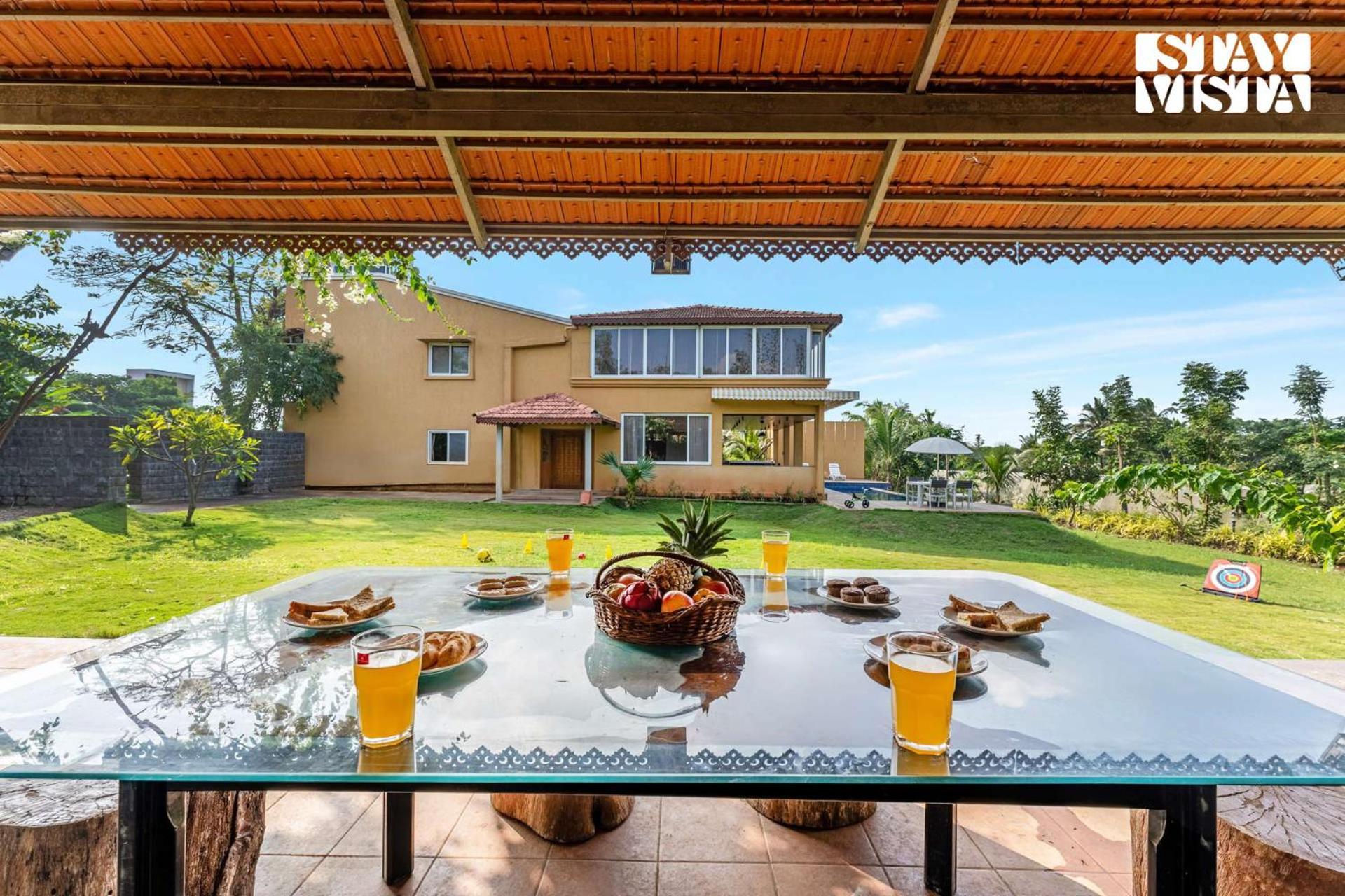 Stayvista At Countryside Meadows With Pool, Ac Pune Zewnętrze zdjęcie