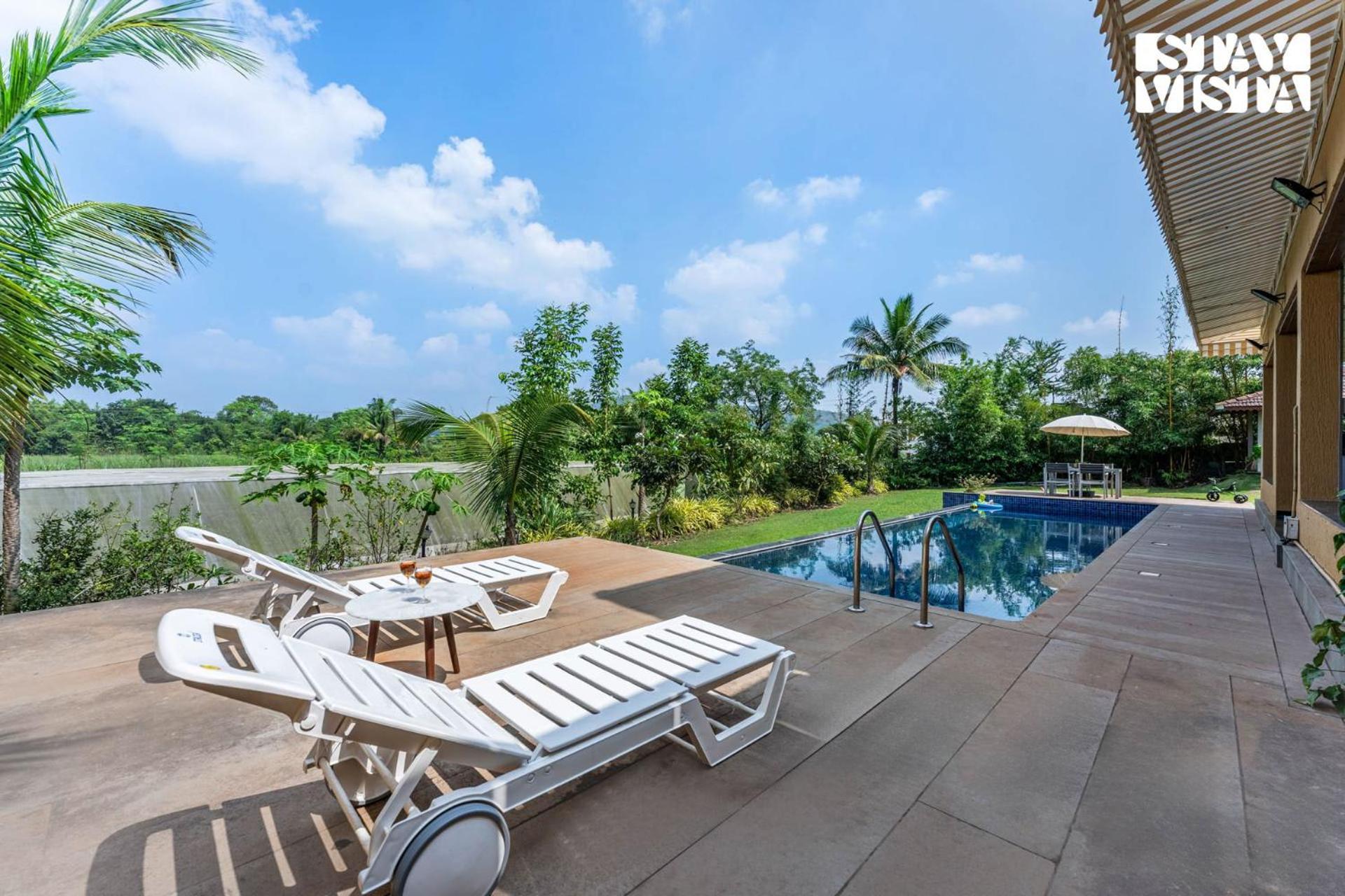 Stayvista At Countryside Meadows With Pool, Ac Pune Zewnętrze zdjęcie