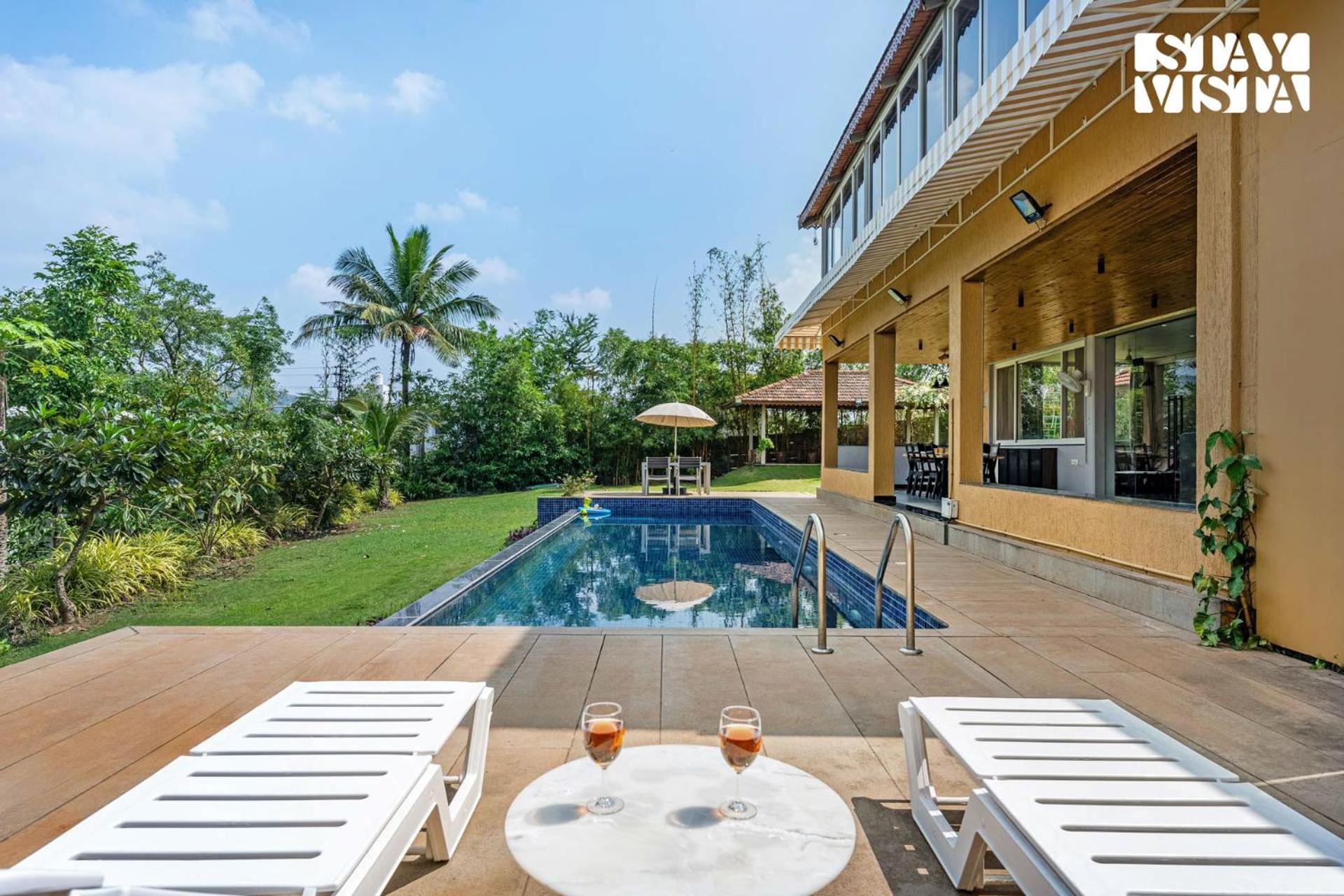 Stayvista At Countryside Meadows With Pool, Ac Pune Zewnętrze zdjęcie