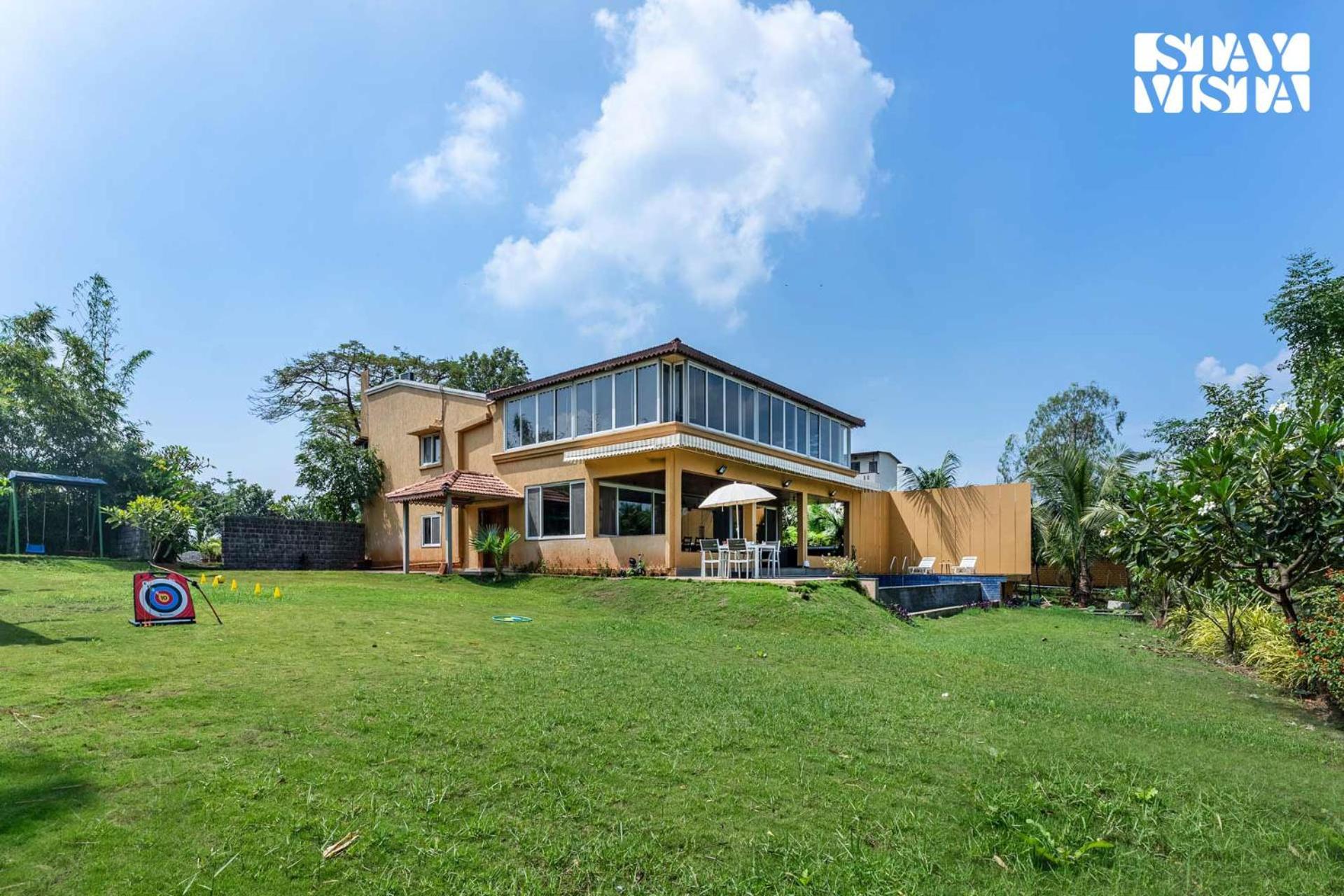 Stayvista At Countryside Meadows With Pool, Ac Pune Zewnętrze zdjęcie